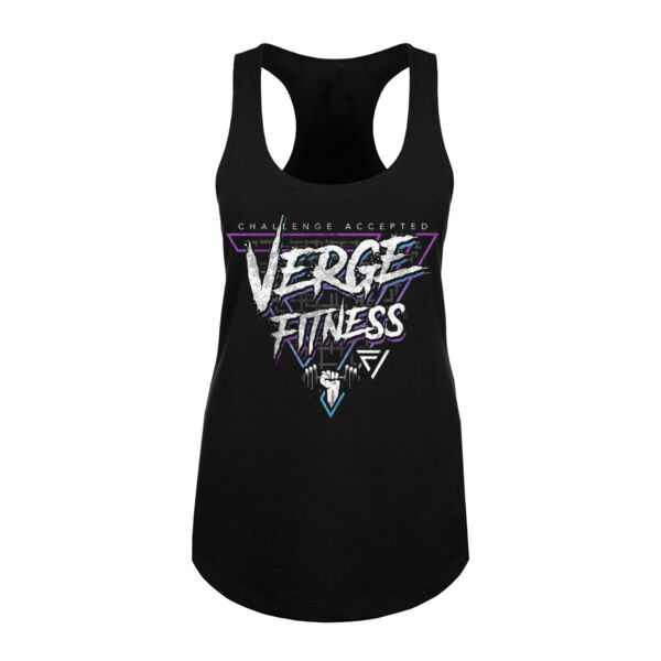 VERGE - CHALLENGE ACCEPTED - WOMEN'S FITTED TANK TOP - $FJ3UVG$ Thumbnail