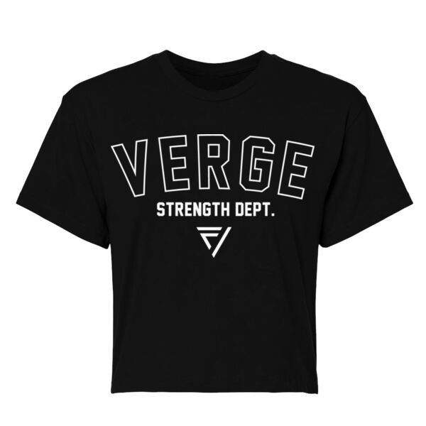 STRENGTH DEPT - WOMEN'S CROP T-SHIRT - $TY4NUM$ Thumbnail