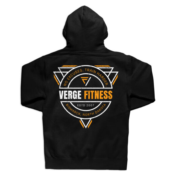 NO EXCUSES. TRAIN HARDER. - HOODIE - $7PFCQG$ Thumbnail