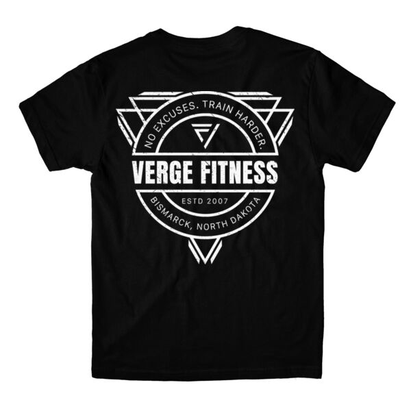NO EXCUSES. TRAIN HARDER. - T-SHIRT - $2DFBQ1$ Thumbnail