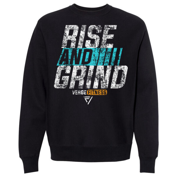 RISE AND GRIND - CREWNECK SWEATSHIRT - $PGF265$ Thumbnail