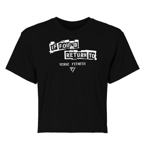 RANSOM NOTE - WOMEN'S CROP T-SHIRT - $RAQV2U$ Thumbnail